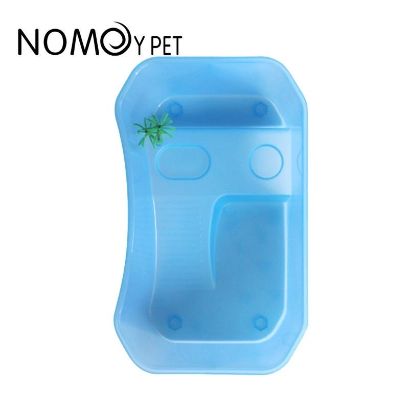 Bể nuôi rùa nhỏ - bể rùa mini nhựa PP kích thước 25x17x11cm petstore