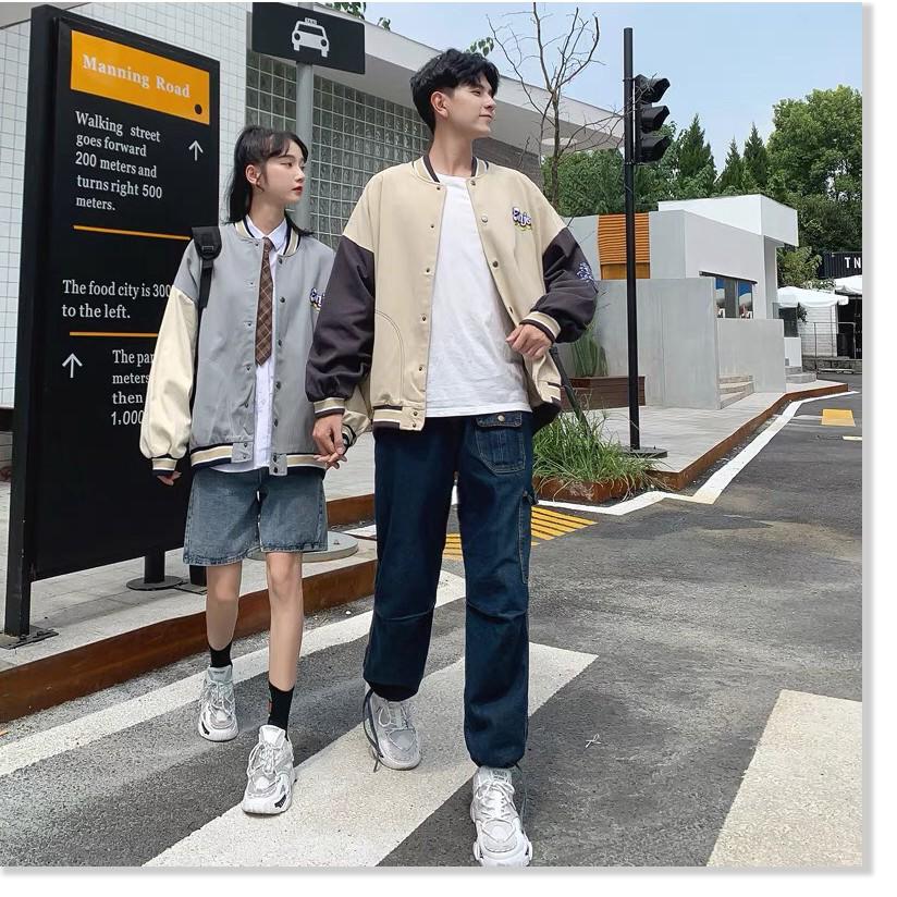 Áo khoác dù bomber nam nữ 2 lớp in hoạ tiết ENJOB siêu đẹp thoáng mát hiện đại