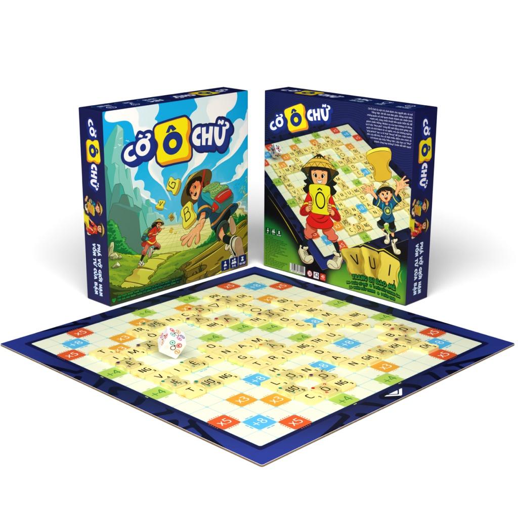 Trò chơi Cờ Ô Chữ - Chiến Thuật Sử Dụng Tiếng Việt Của Ai Cao Hơn Nào. BoardGame Hay Rủ Bạn Chơi Ngay