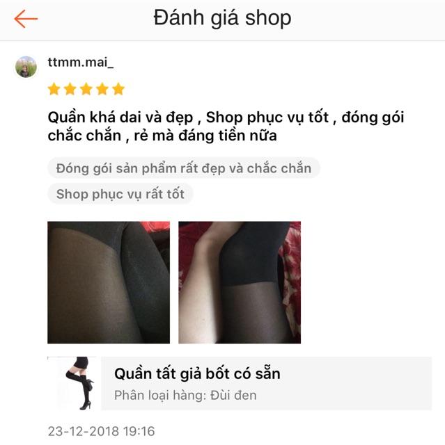 Quần tất giả bốt có sẵn