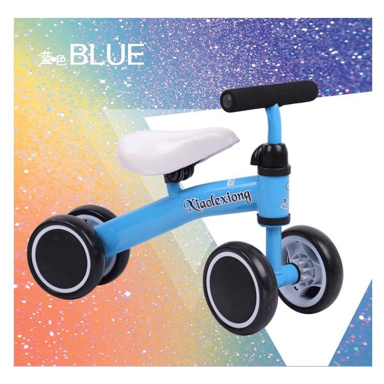 Xe chòi chân cho bé, xe chòi chân thăng bằng 4 bánh cho bé tập đi từ 1-3 tuổi BST xe trẻ em đồ chơi vận động cho bé