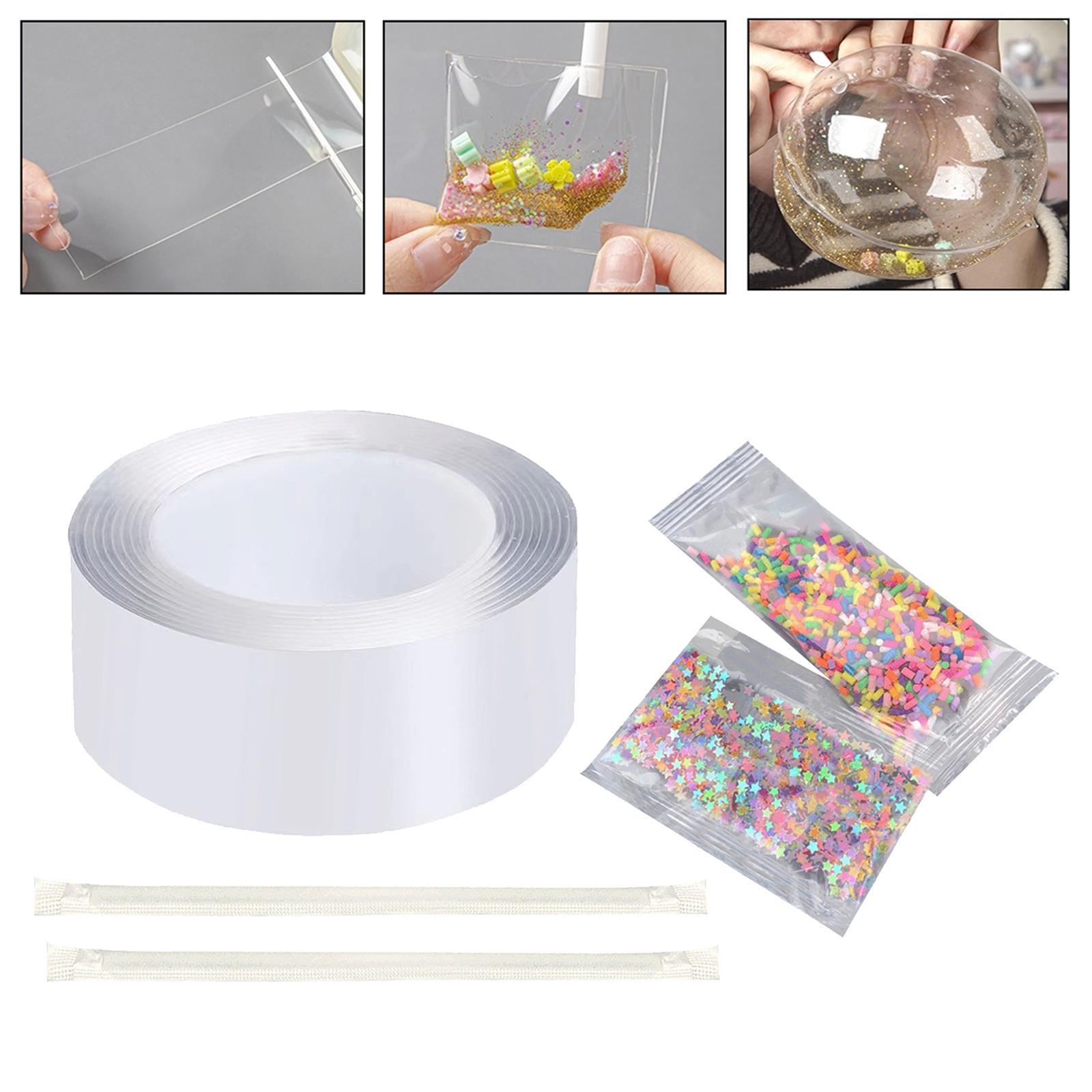 Bubble Blowing Double Sided Tape  Non Trace Waterproof Tape Strong