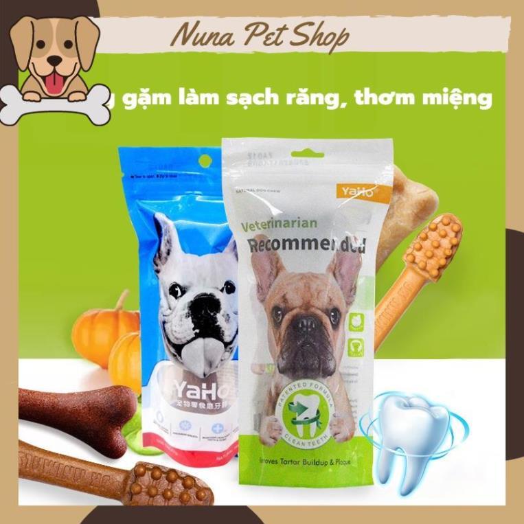 Xương gặm sạch răng, thơm miệng cho chó Yaho (19cm)