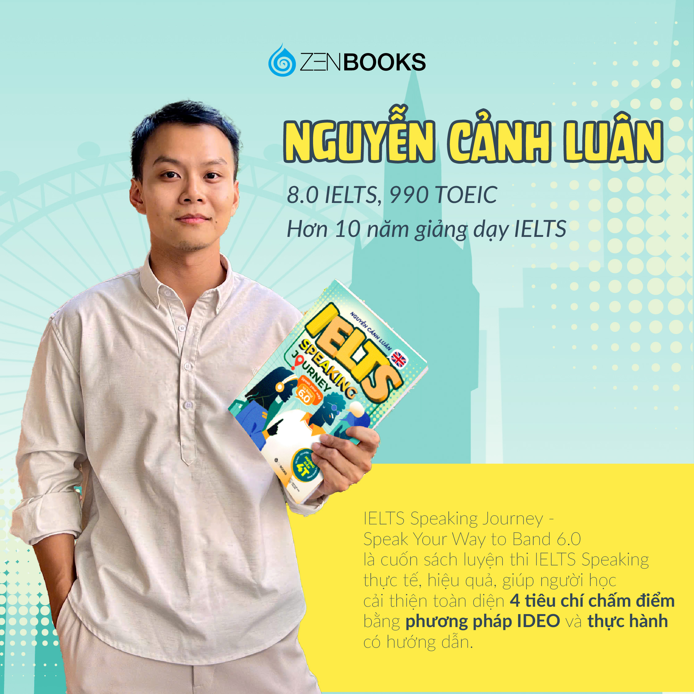 Sách - IELTS Speaking Journey: Lộ Trình Tự Học IELTS Speaking Từ Cơ Bản Đến Band 6.0