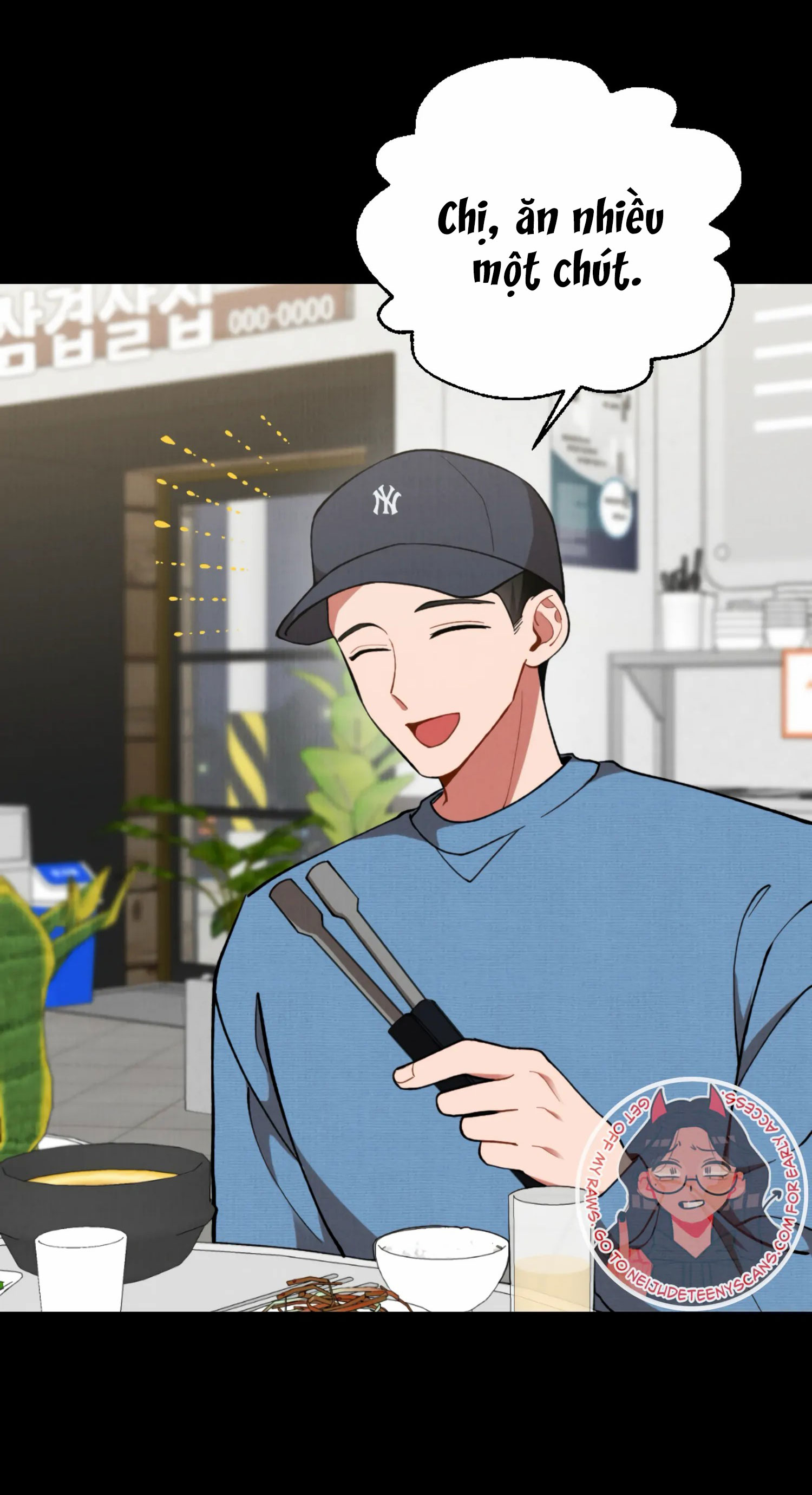 [18+] bạn của em trai không thể to như vậy! chapter 9.2 5