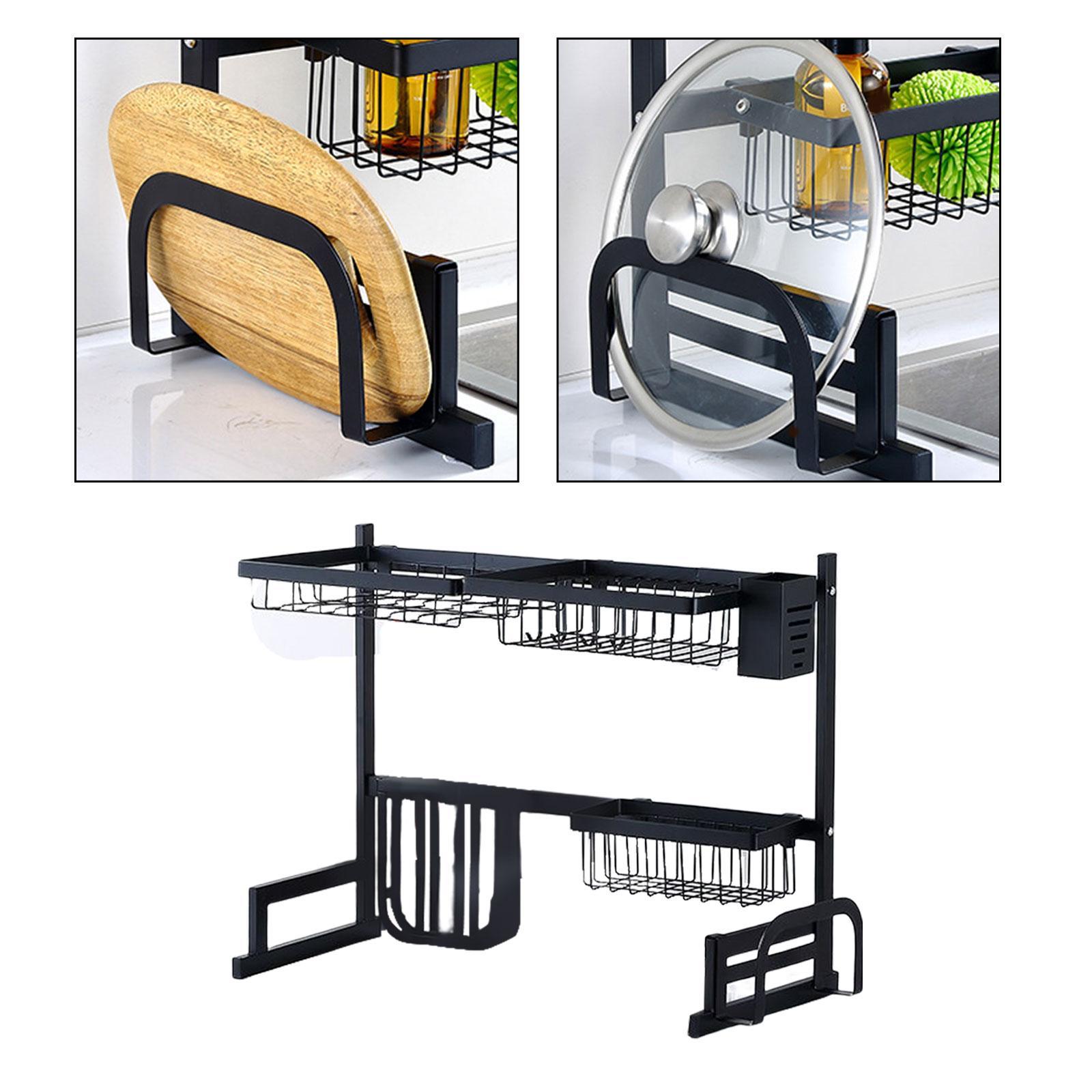 Multifunctional Over Sink Bowl Organiser Kitchen Drainer Storage Holder