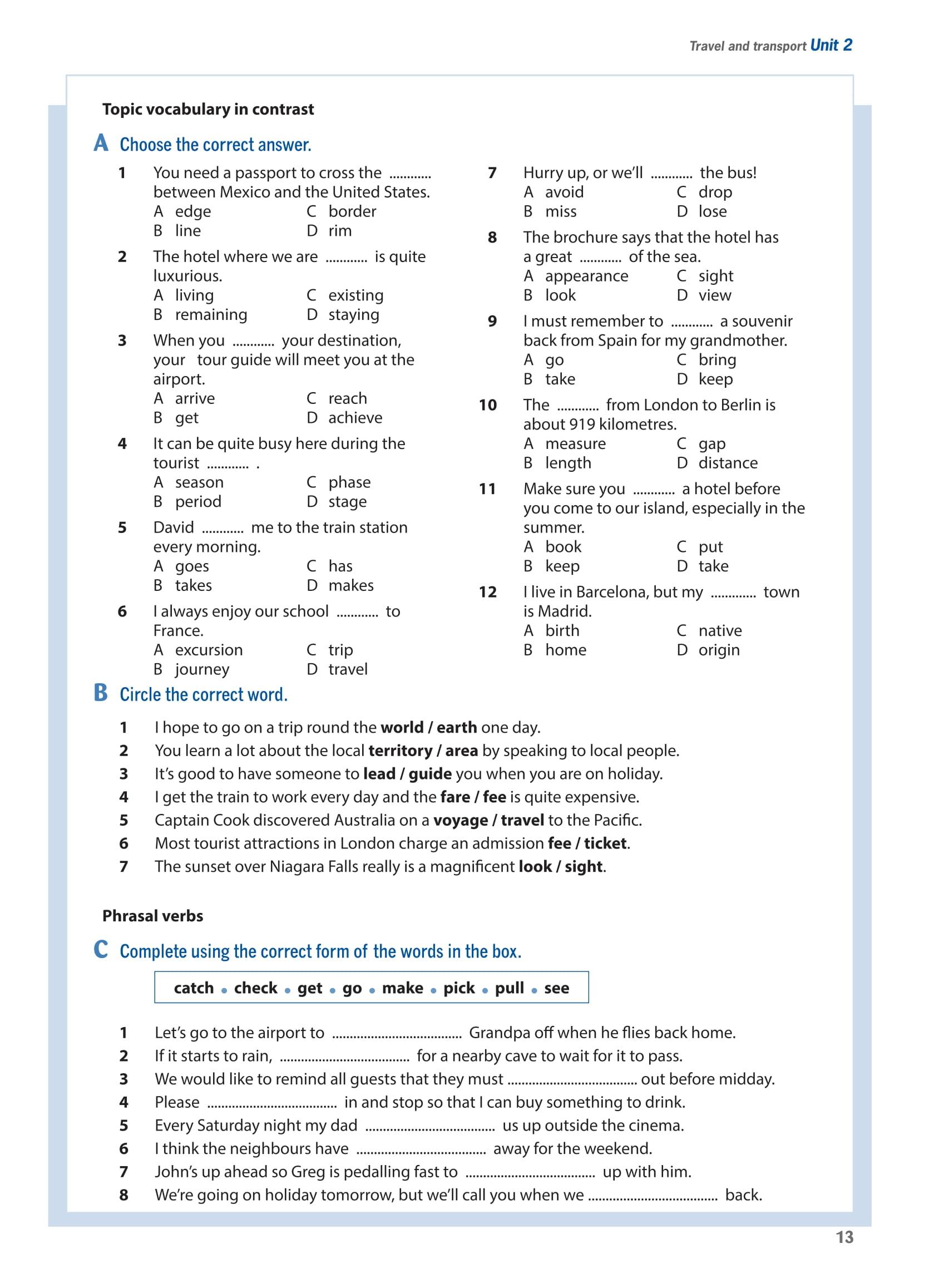 Destination B2 - Grammar And Vocabulary with Answer Key (Tái Bản 2024)