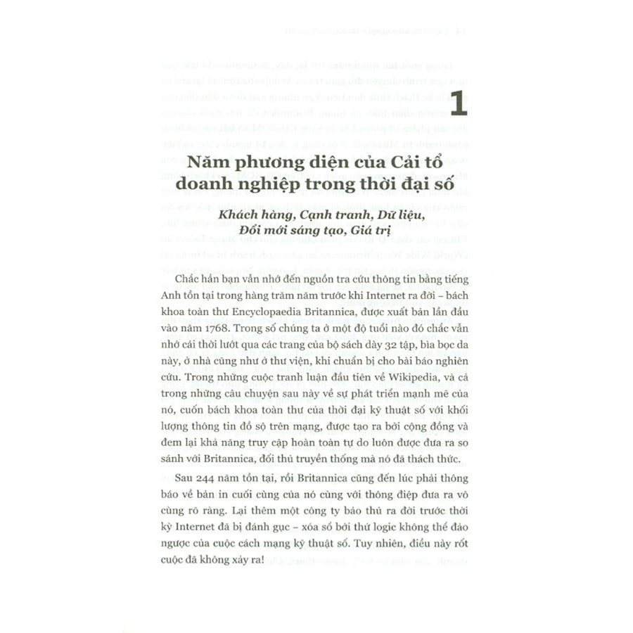 Sách PACE Books - Cải tổ doanh nghiệp trong thời đại số - David L. Rogers