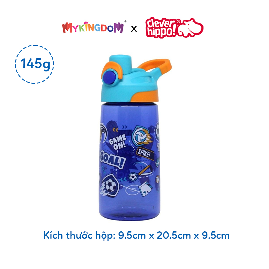 Bình Nước Tritan Active Sport CLEVER HIPPO WB02/BLUE
