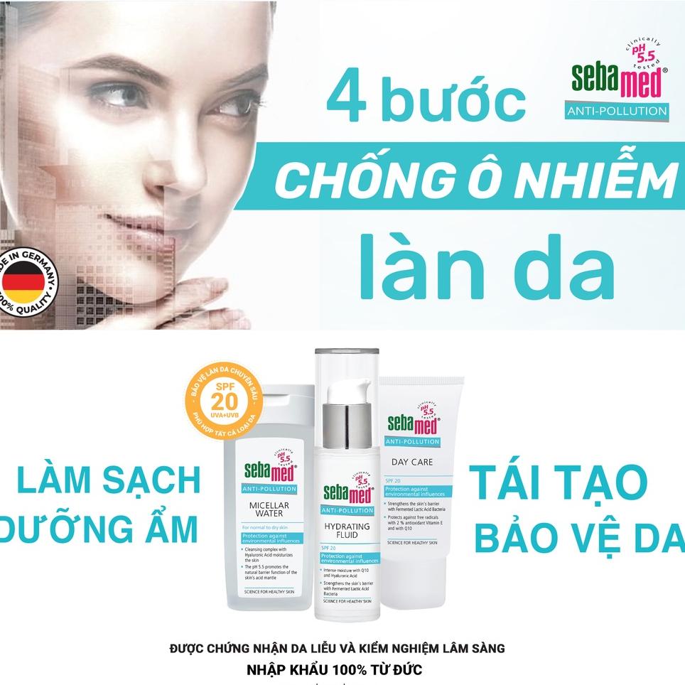 Kem dưỡng ẩm bảo vệ da chuyên sâu ban ngày SPF20 Sebamed pH5.5 40ml