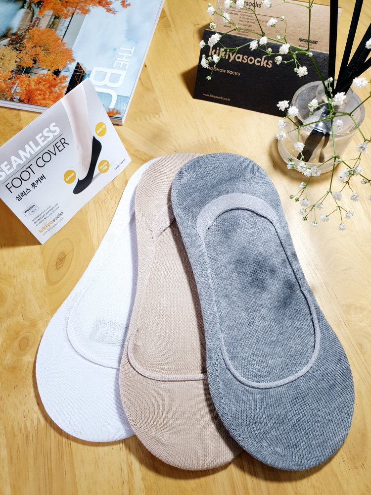 Tất vớ Nữ Hàn Quốc  KIKIYA SOCKS - Foot Cover dành cho Giày búp bê W-N-012