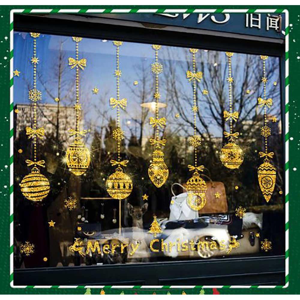 DECAL TRANG TRÍ NOEL 2 MẶT 2021 SỐ 26
