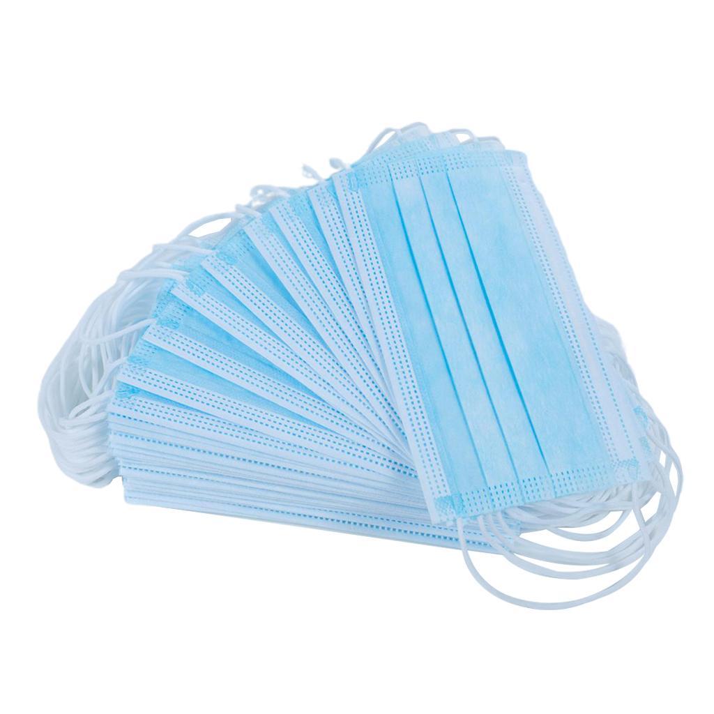 500pcs Disposable Face Mask Anti-Dust Mouth Mask Cover Ear Loop Economic Pack