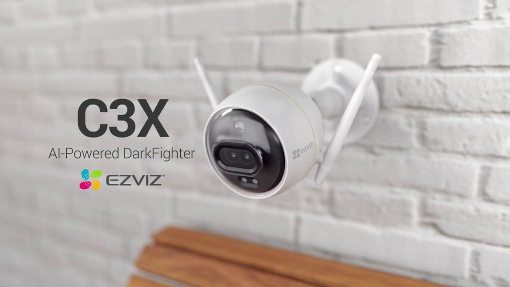 Camera IP Wifi Ngoài Trời Ezviz C3X 2MP Bản Mắt Kép Có Màu Ban Đêm - HÀNG CHÍNH HÃNG