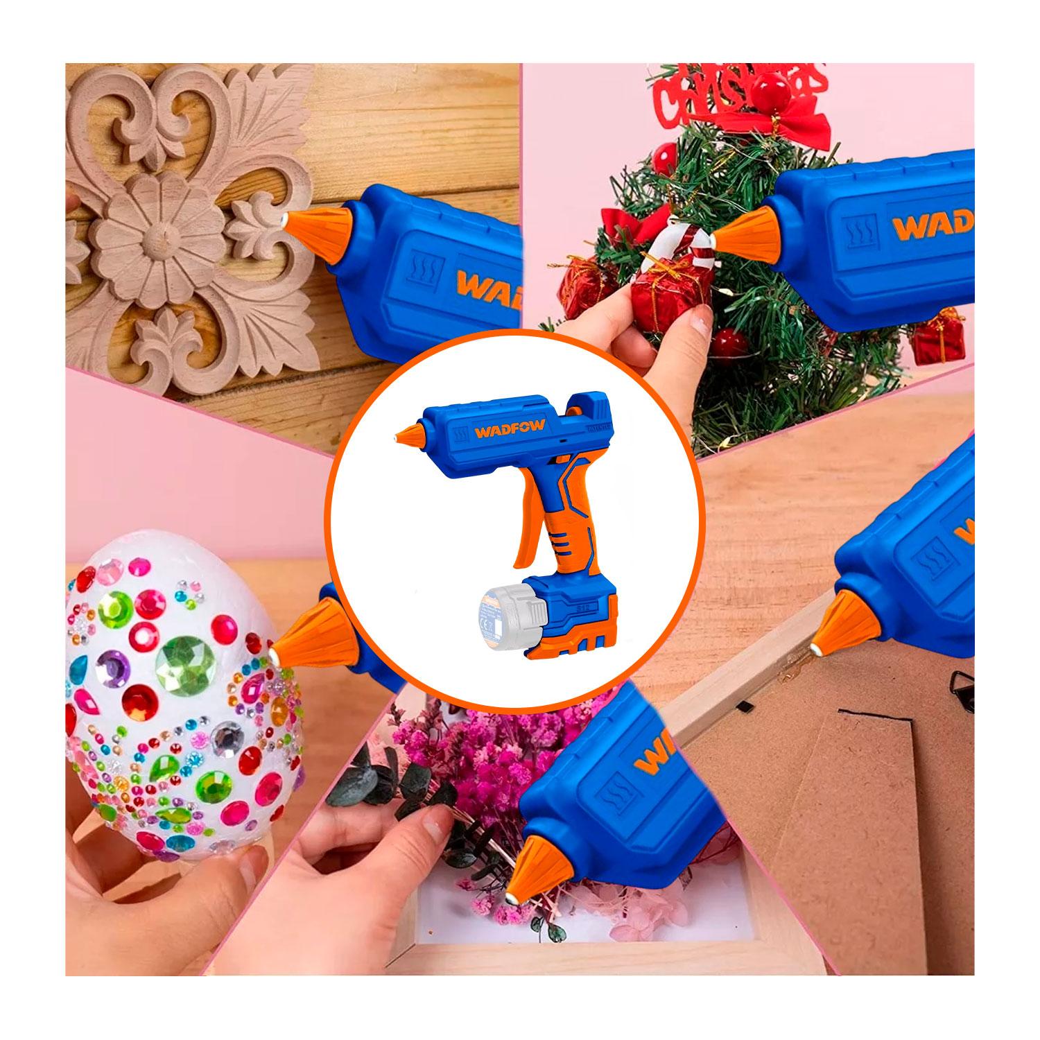 SÚNG BẮN KEO DÙNG PIN 12V 11MM WLU1412 WADFOW - HÀNG CHÍNH HÃNG