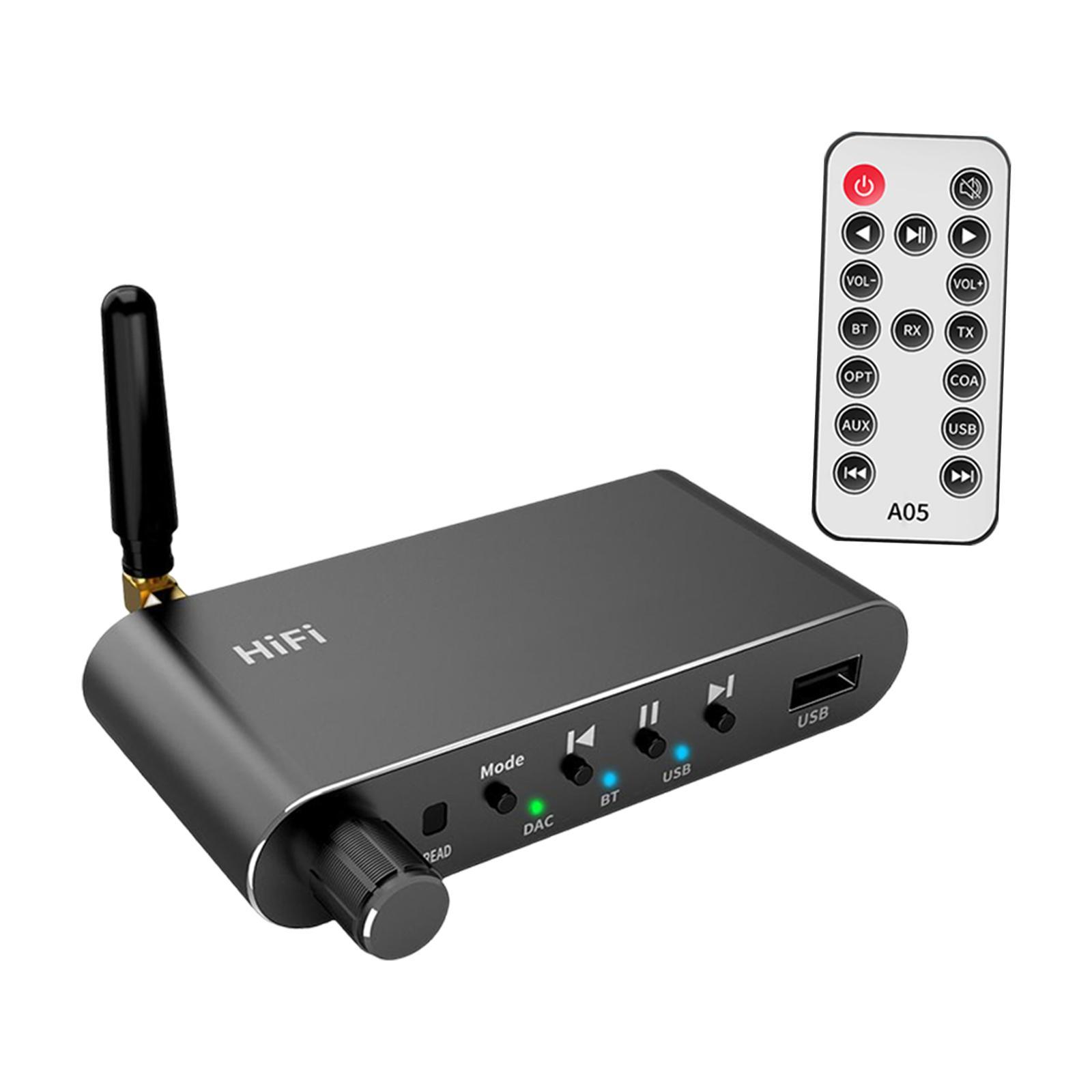 Receiver  Audio Wireless Adapter for Amplifier Speaker Headphone