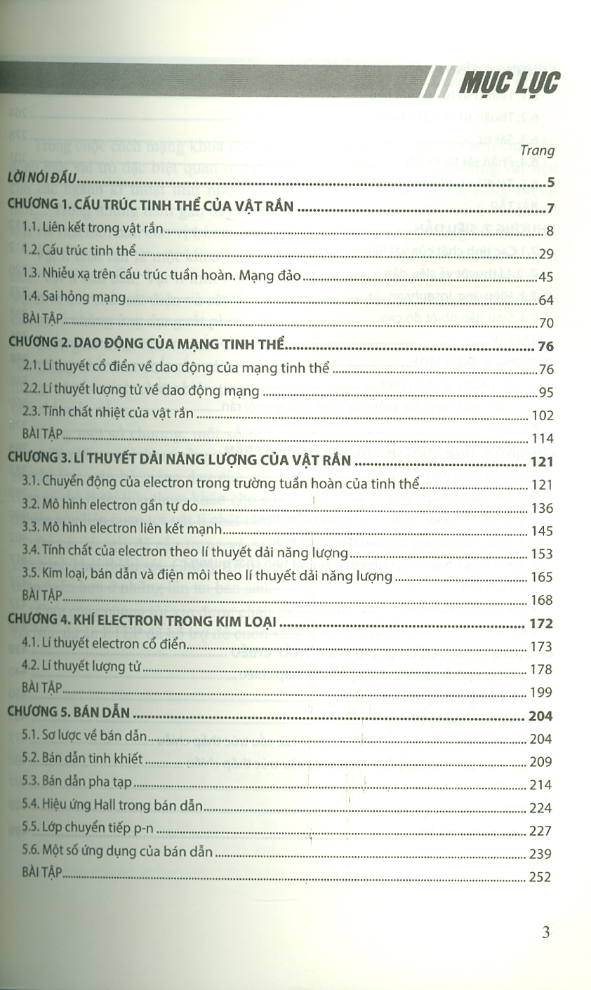 Giáo trình Vật lí chất rắn -  Nguyễn Thế Khôi (Chủ biên), Lục Huy Hoàng, Đỗ Danh Bích, Phạm Văn Hải