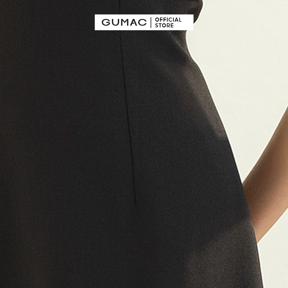 Đầm nữ GUMAC DC03003 form A hai dây cúp ngực