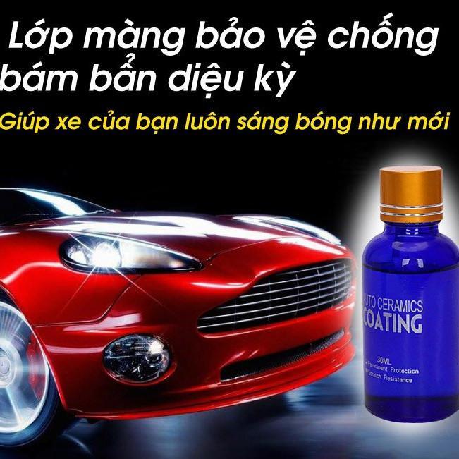 Phủ bóng xe Auto Ceramic Coating MR FIX 9H 30ml