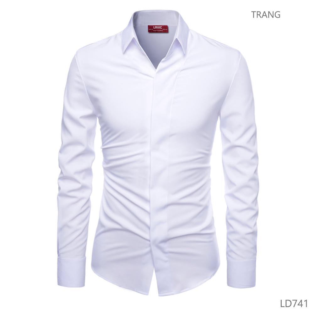 Áo Sơ Mi Nam Body Sang Trọng LV- 741
