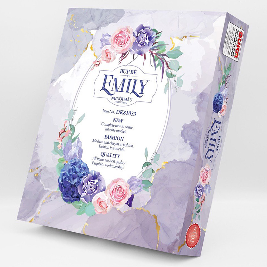 Búp Bê Emily - Người Mẫu Thời Trang DK81033 - Màu Ngẫu Nhiên