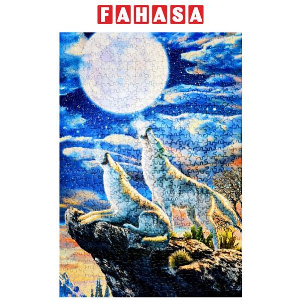 Tranh Xếp Hình 750 Mảnh 60 x 40 cm - Full Moon - Minh Châu 750-08