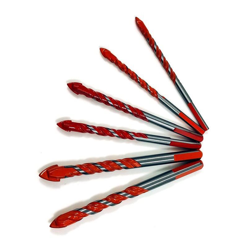 Bộ 4 mũi khoan gạch đa năng 6 8 10 12 mm