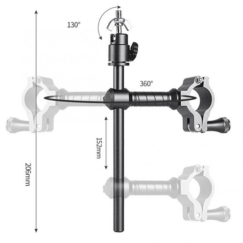 Portable Fishing Chair Accessories Ultra-Light Fishing Rod Rack Bait Tray Light Support Holder Clamp Umbrella Stand