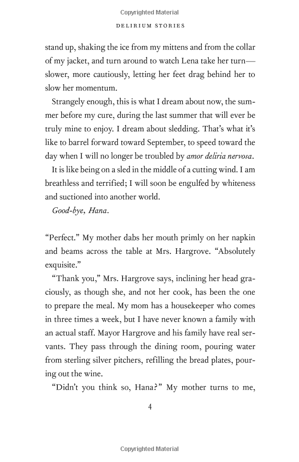 Delirium Stories: Hana, Annabel, and Raven (Delirium Trilogy)