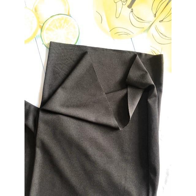 Quần culottes dáng dài cạp chun gân tăm nhiều màu