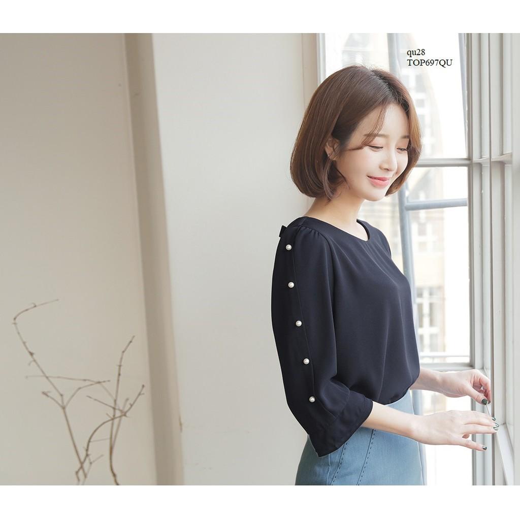 TOP614 ÁO KIỂU NỮ KẾT HẠT