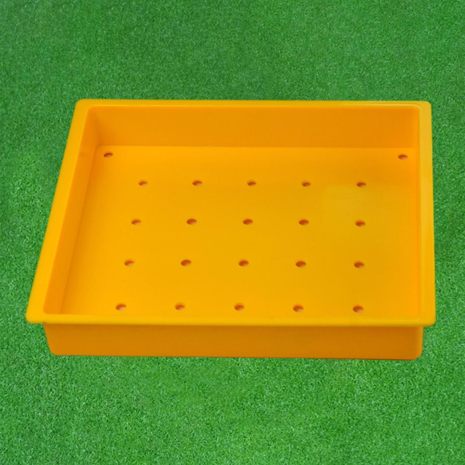 Large Golf Ball Tray Practice Driving Range Golfballs Container Golfing