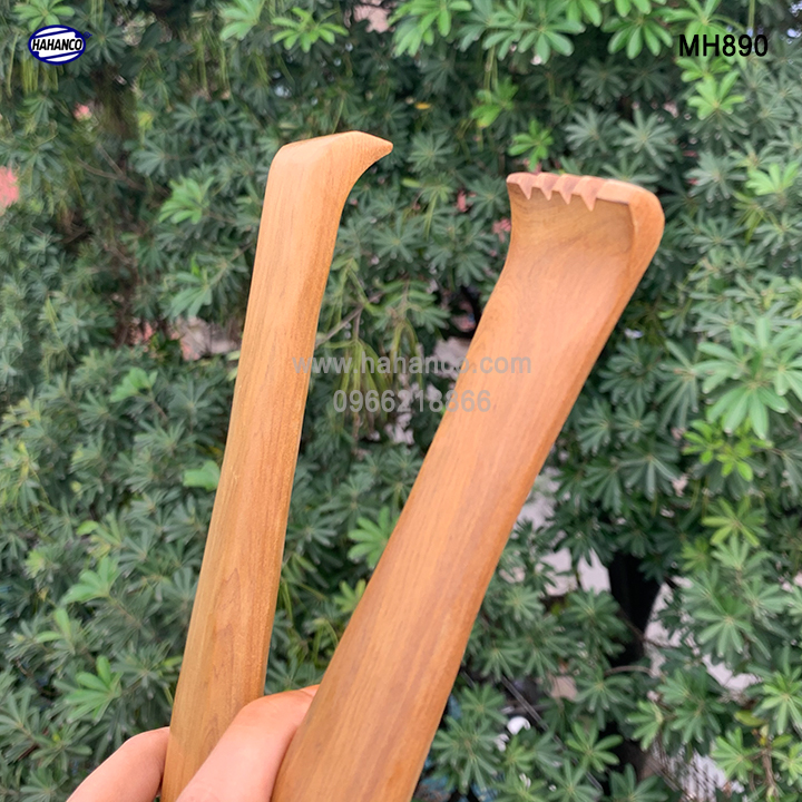 Cây gãi lưng bằng gỗ Bách Xanh chữ S (MH890) ️Dụng cụ không thể thiếu cho mọi gia đình