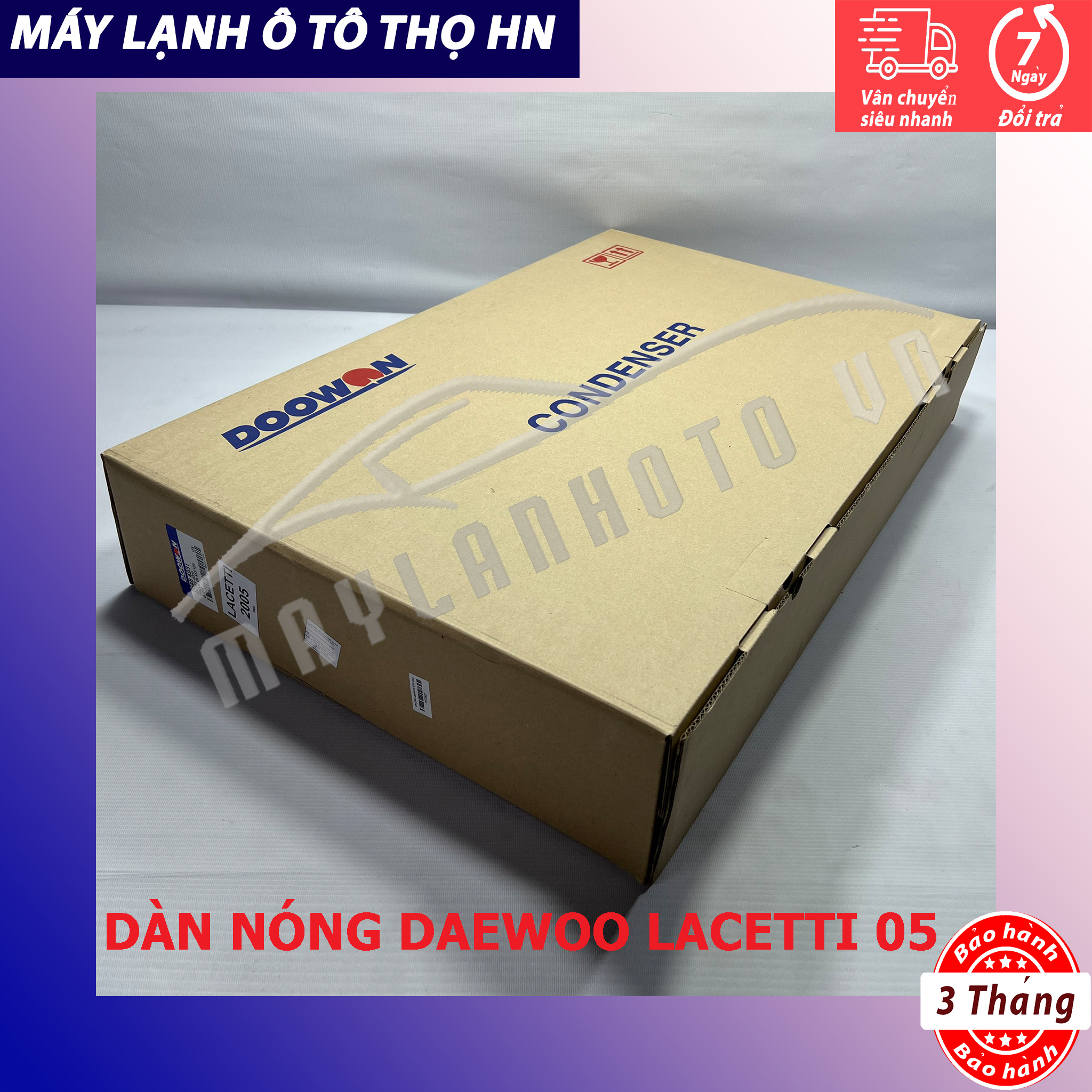 Dàn nóng Daewoo Lacetti 2005 2006 2007 2008 2009 2010 hàng xịn Hàn Quốc 05 06 07 08 09 10