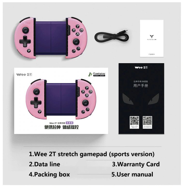 Tay cầm chơi game Flydigi Wee 2T - Hàng chính hãng