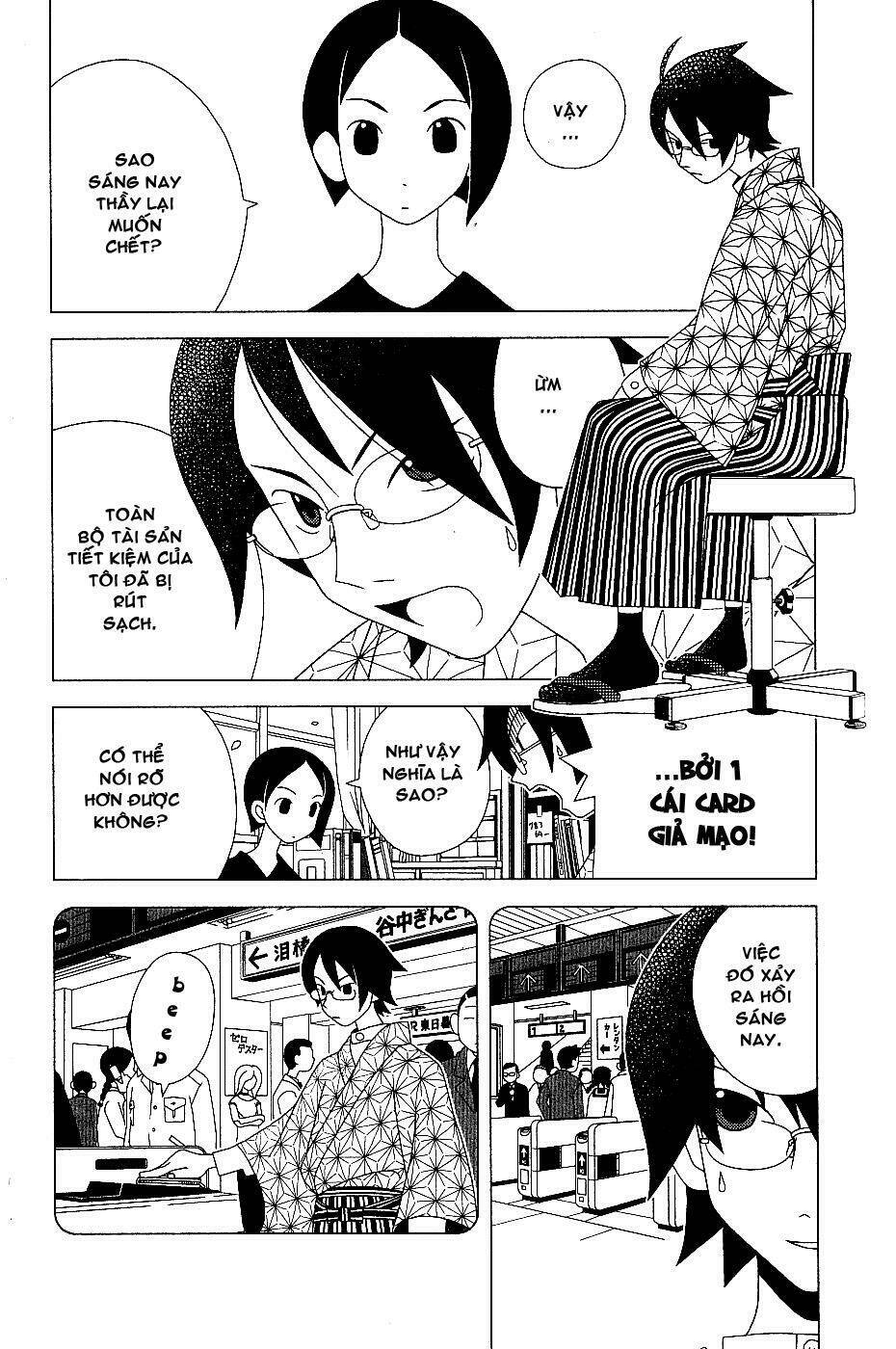 sayounara, zetsubou-sensei chapter 3 4