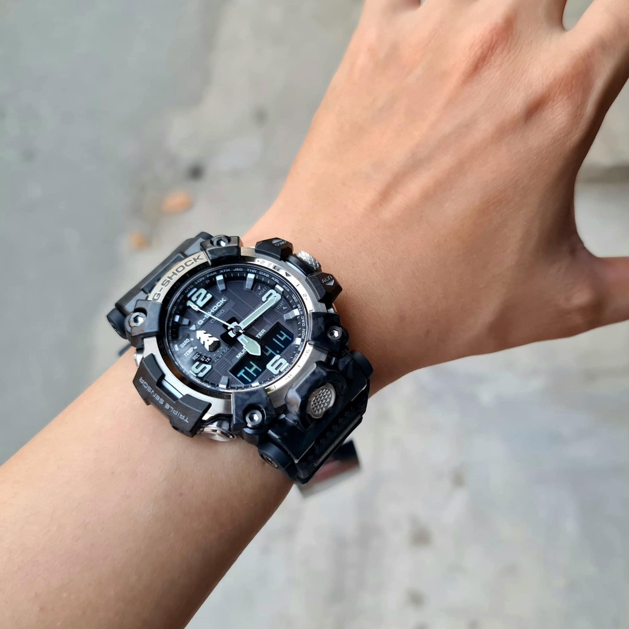 Đồng Hồ Nam Dây Nhựa Casio G-Shock GWG-2000-1A1 Năng Lượng Mặt Trời | Kính Sapphire | GWG-2000-1A