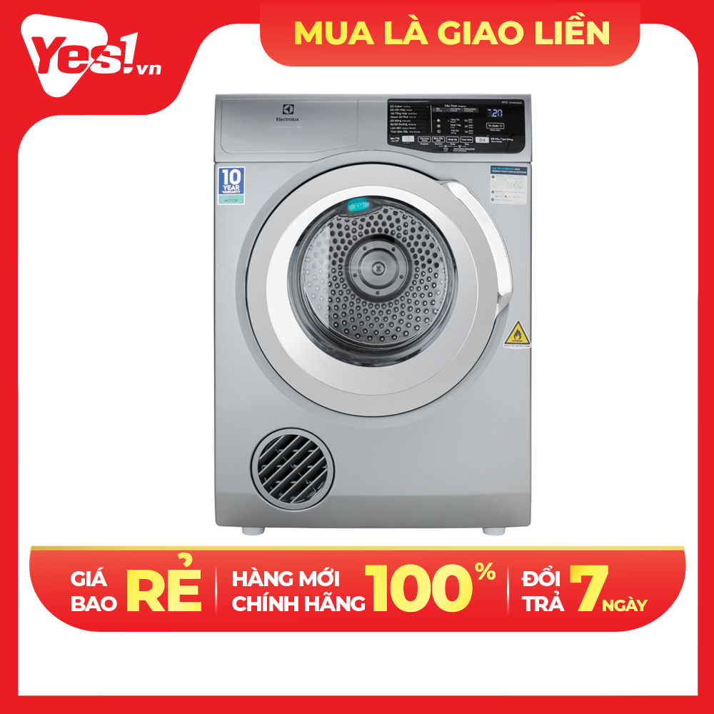 Máy Sấy Cửa Trước Electrolux EDS805KQSA (8kg) - Hàng Chính Hãng