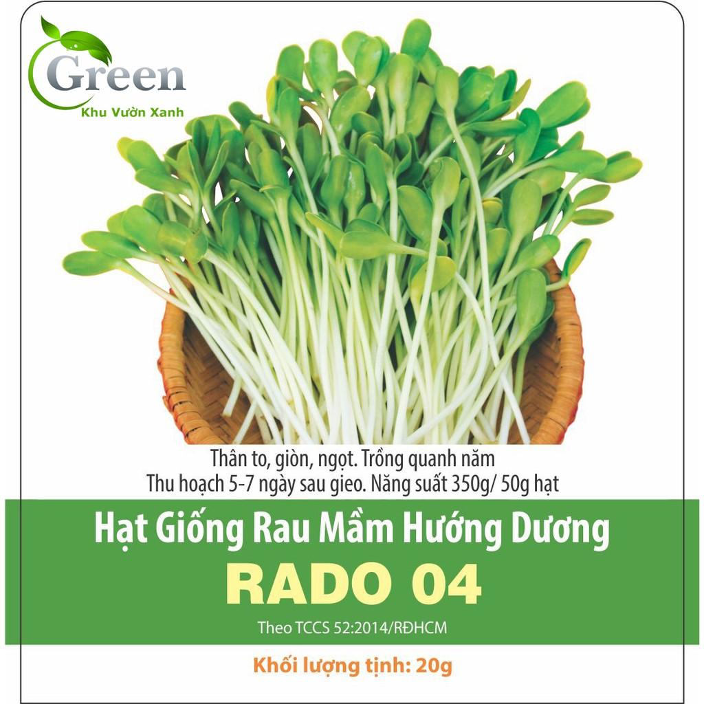 Hạt Giống Rau Mầm Hướng Dương