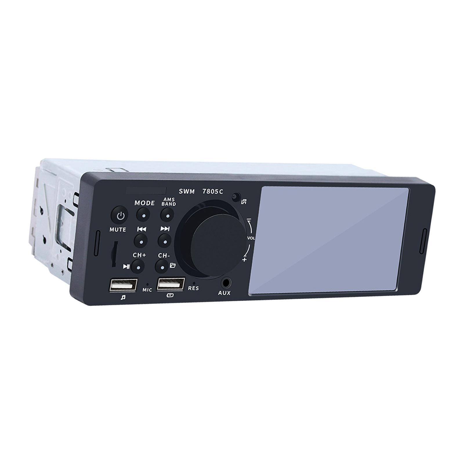 Car Radio Player, Car Stereo, Handsfree 4.1 inch with Touch Screen USB FM TF Card AUX Player Car Radio Multimedia Player