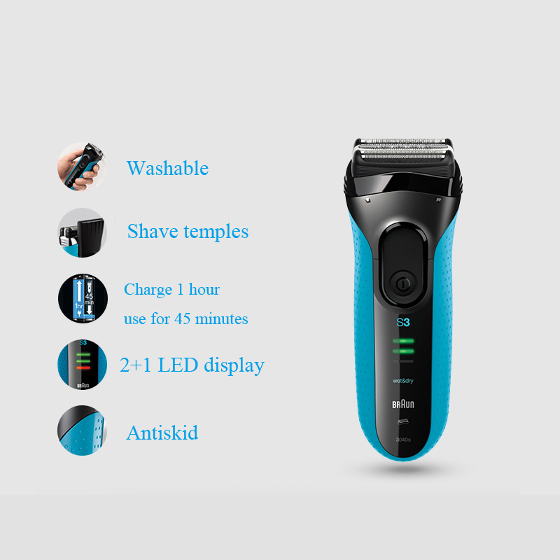 Máy cạo râu Braun Series 3 3040s ProSkin Wet & Dry