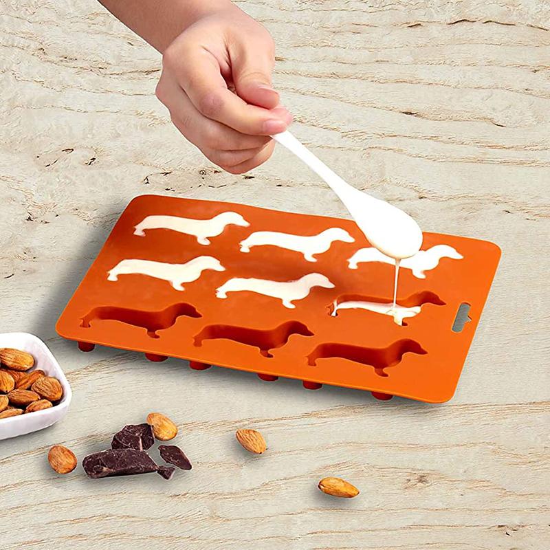 Khuôn silicone ANAEAT để làm sô cô la và đá viên