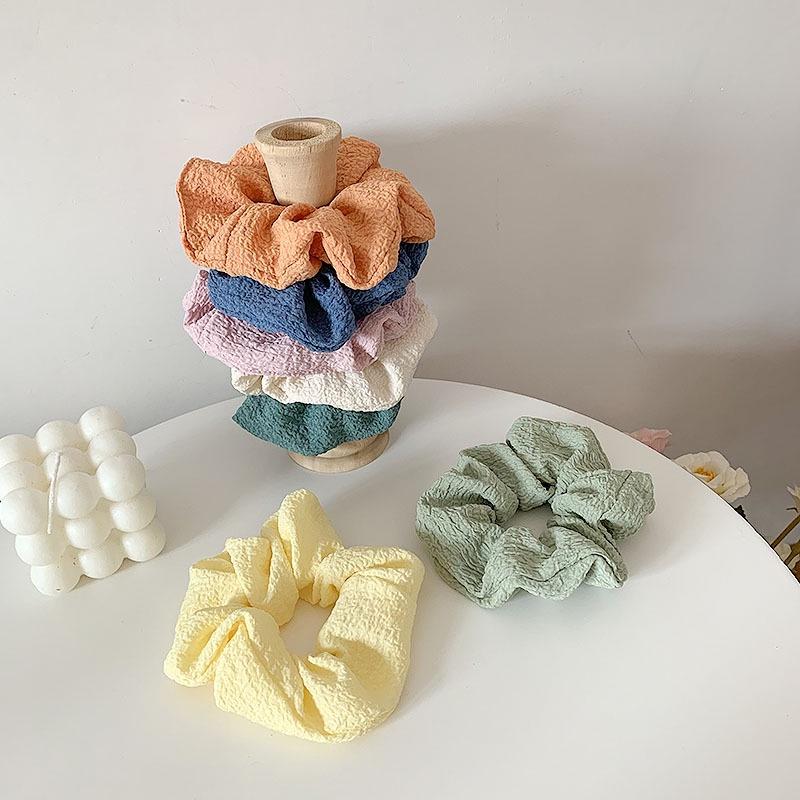 DÂY BUỘC TÓC/ CỘT TÓC SCRUNCHIES CÓ SẴN 10 cm, THÔ NHĂN, THANH LỊCH, THỜI TRANG, TIỆN DỤNG, CT.M13