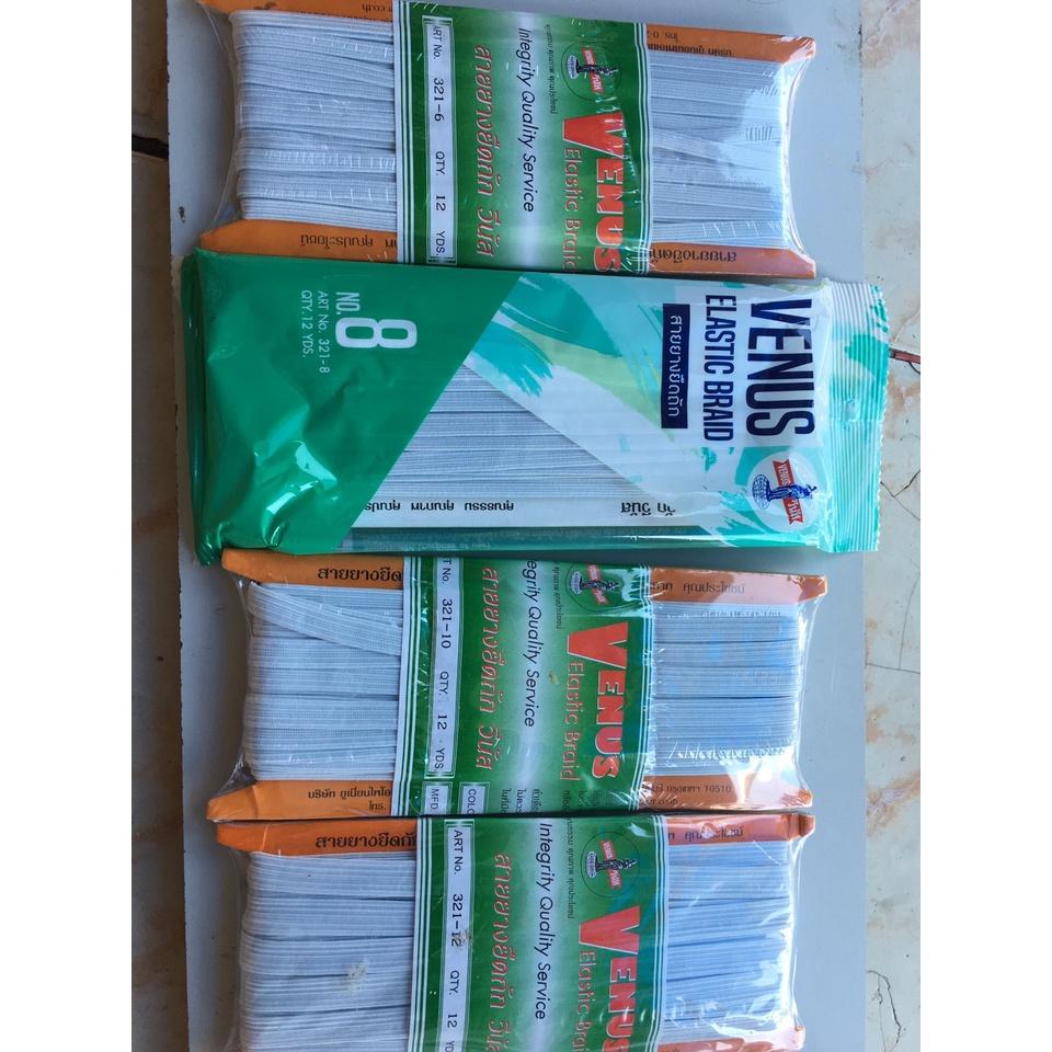 Thun luồn quần VENUS THÁI LAN size số 6 - 0.5F, số 8 - 0.7F, số 10 - 0.9F, số 10 - 1.1F