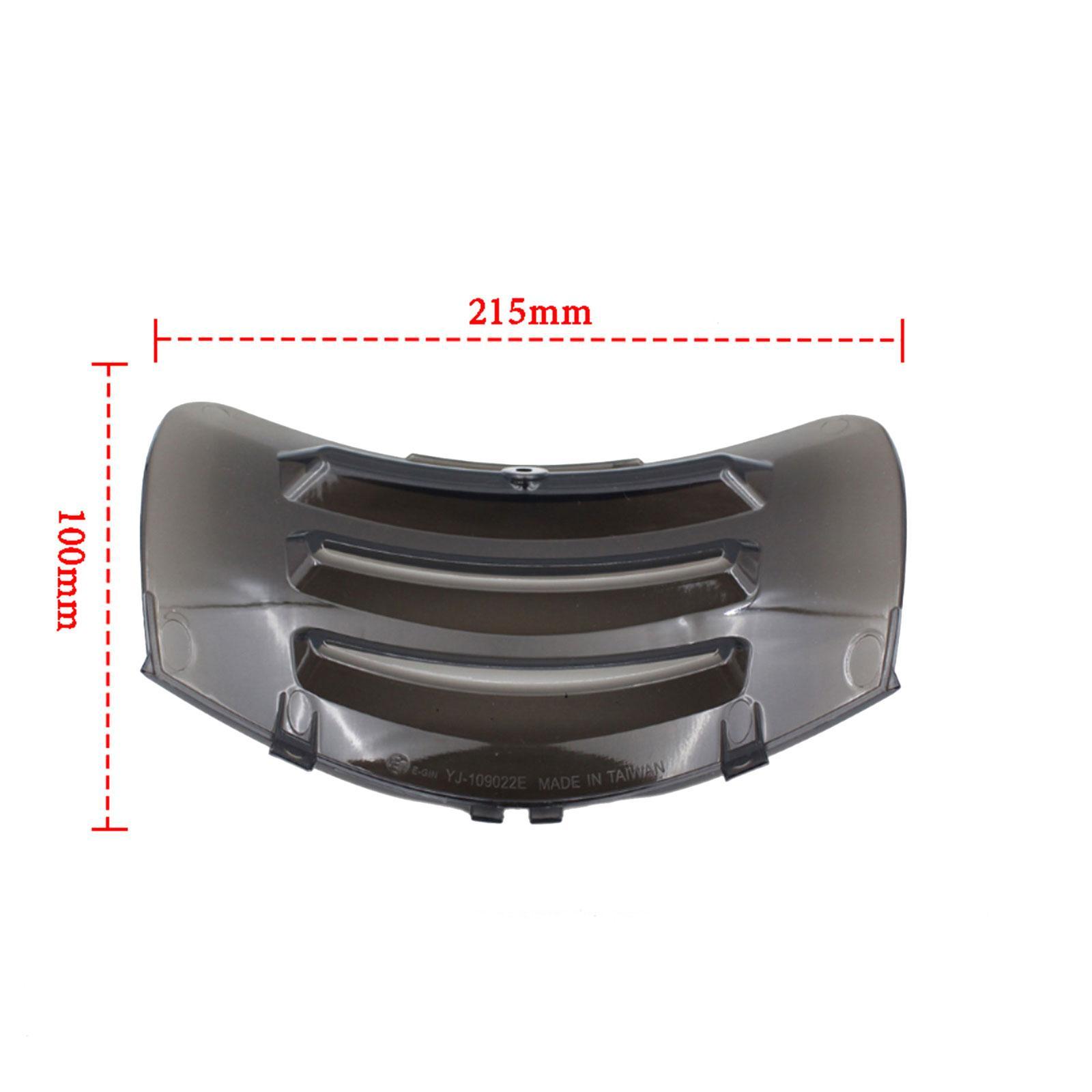 Motorcycle Decorative Cover Cooling Accessories Black