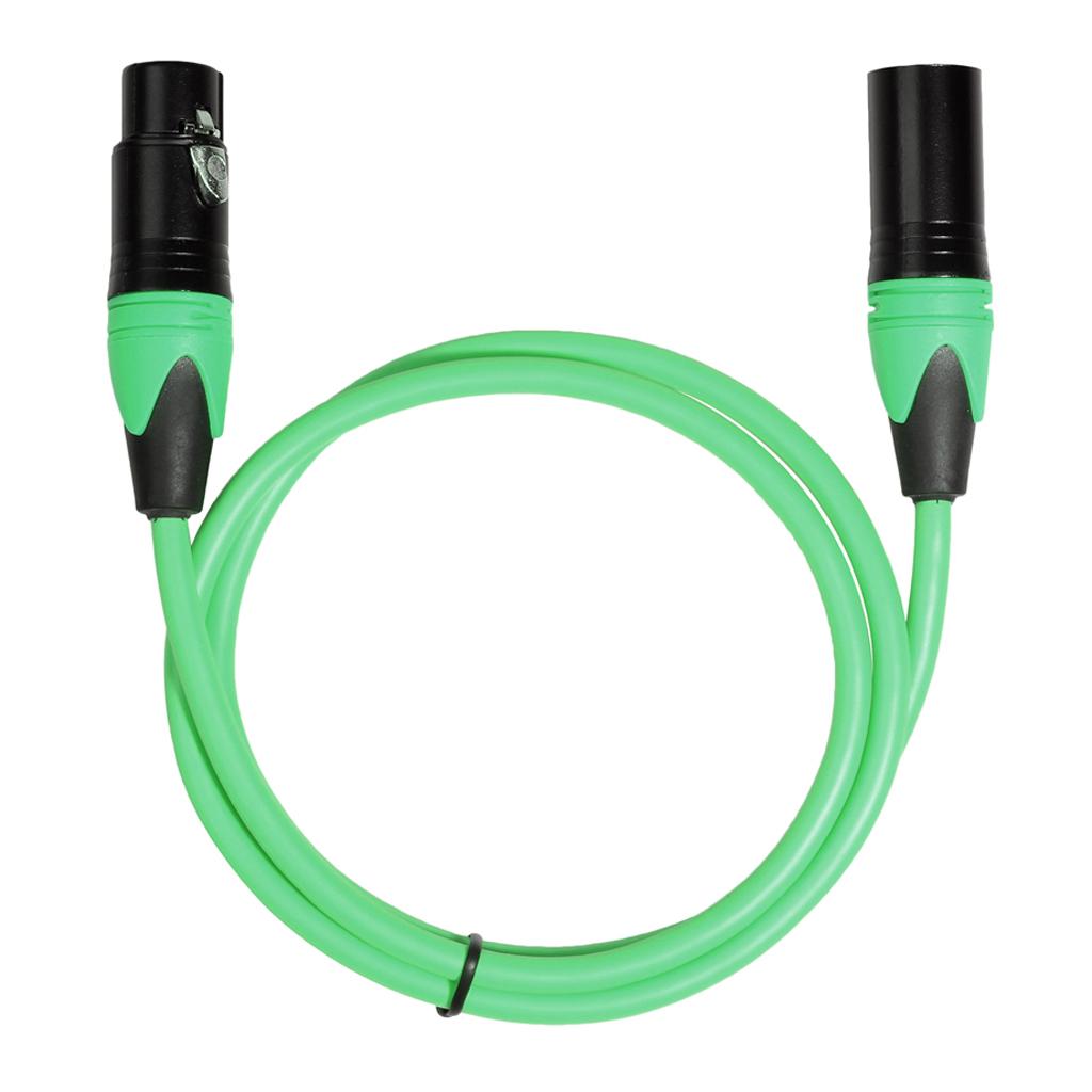 10pcs Male To Female XLR  Microphone Mic Patch Cable 5 Colors