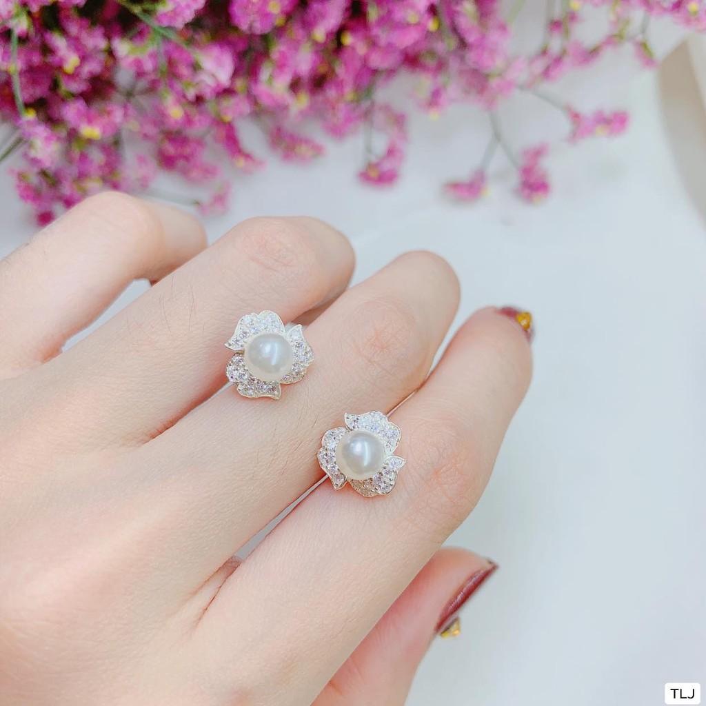 BÔNG TAI BẠC TA - BÔNG NỤ MÃ BT005512 -