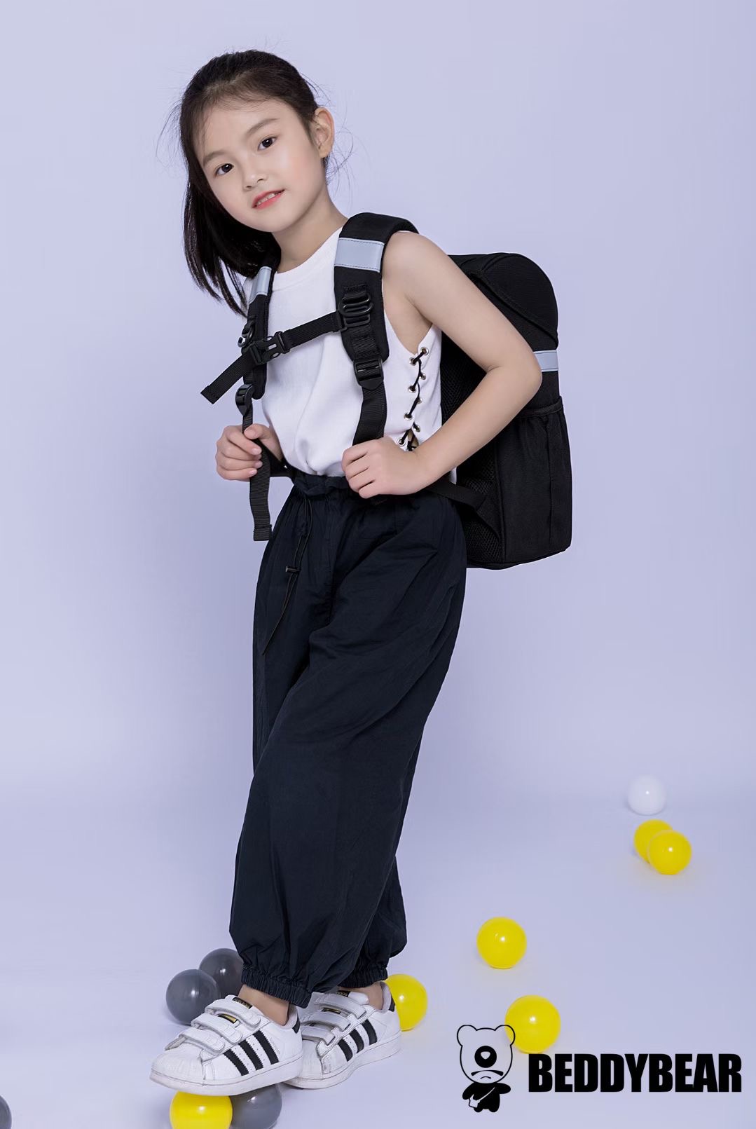 Balo BeddyBear Schoolbag Chibi Cho Bé Học Tiểu Học Từ 6 Tuổi Trở Lên (BH Chính Hãng 12 Tháng)