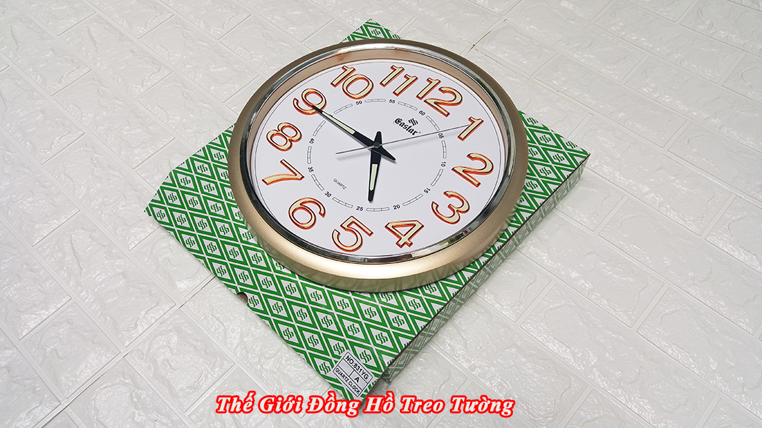 Đồng hồ Eastar Tròn Cổ điển có Dạ quang - Kim trôi Êm ái, không gây tiếng động