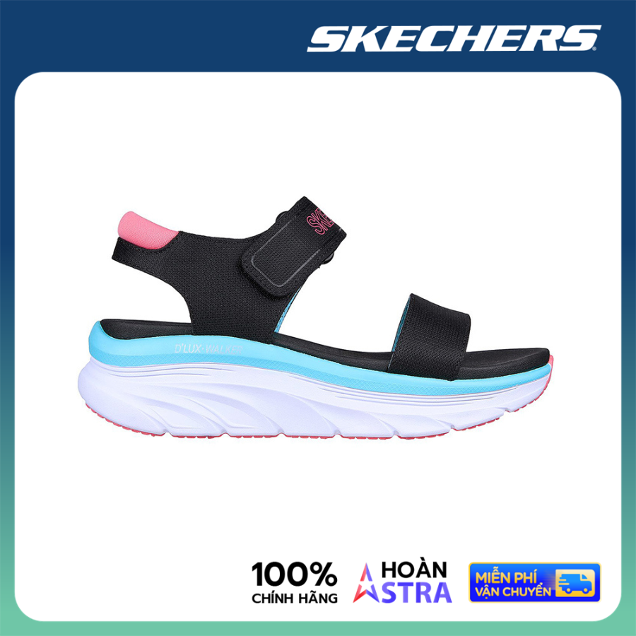 Skechers Nữ Xăng Đan D'Lux Walker - 119233-BKPK